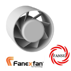 FANEX APKT 120 AKSİYAL KANAL TİPİ PLASTİK GÖVDELİ FAN