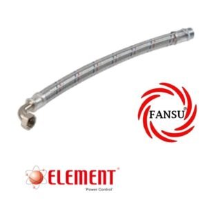 Element 90 cm Fleks Hortum 1 inç Dirsekli 10 bar