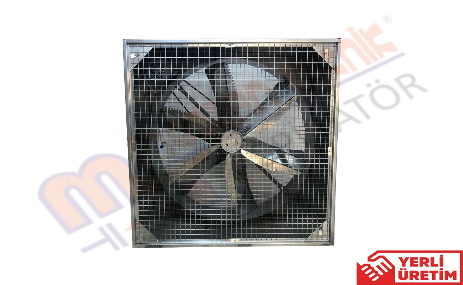 MODERN TEKNİK MTA KT 80Χ80 ÇİFT KORUMALI TELLİ KARE KASALI KÜMES TAVUÇKU FANI