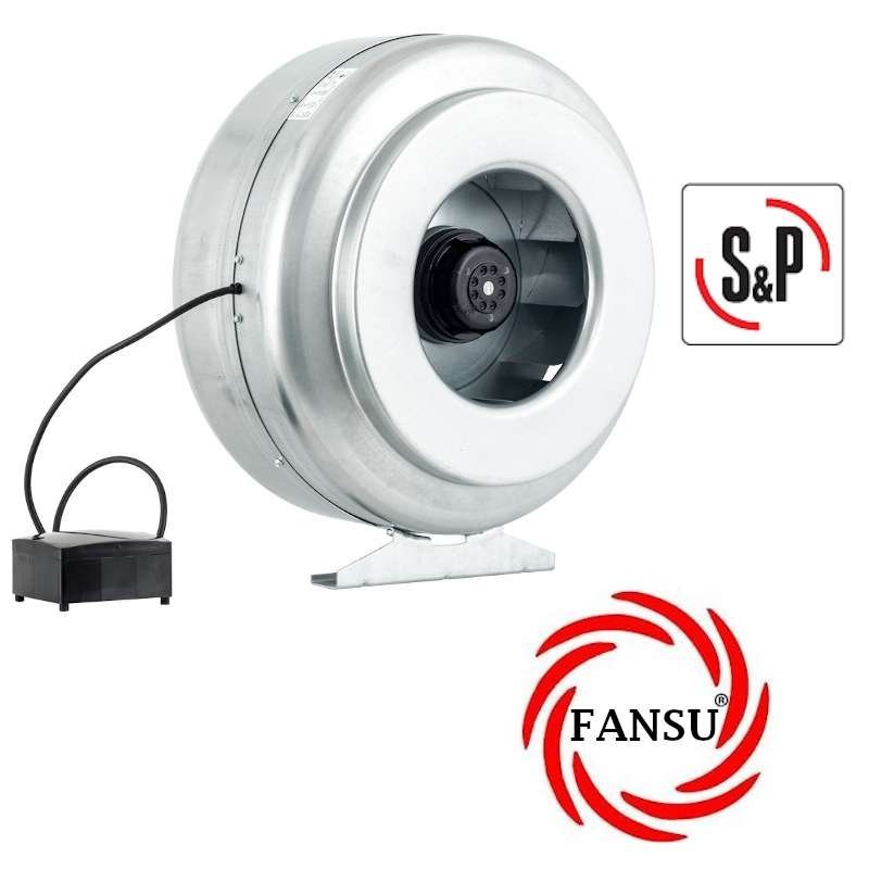 SOLER PALAU S&P VENT 355 NK METAL YUVARLAK KANAL TİPİ FAN