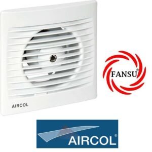 AIRCOL 100 DEKORATİF BANYO & TUVALET COMFORT SERİSİ AKSİYEL PLASTİK ASPİRATÖR