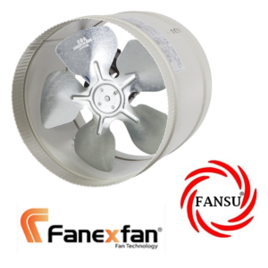 FANEX PKT-120 GALVANİZ KANAL TİPİ AKSİYAL FAN