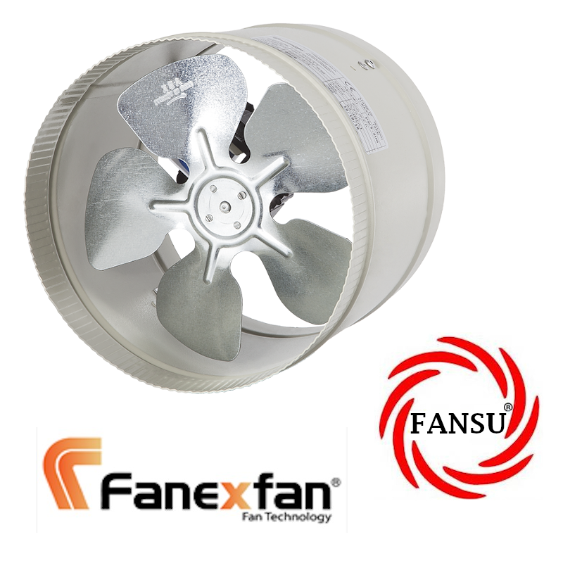 FANEX PKT-120 GALVANİZ KANAL TİPİ AKSİYAL FAN