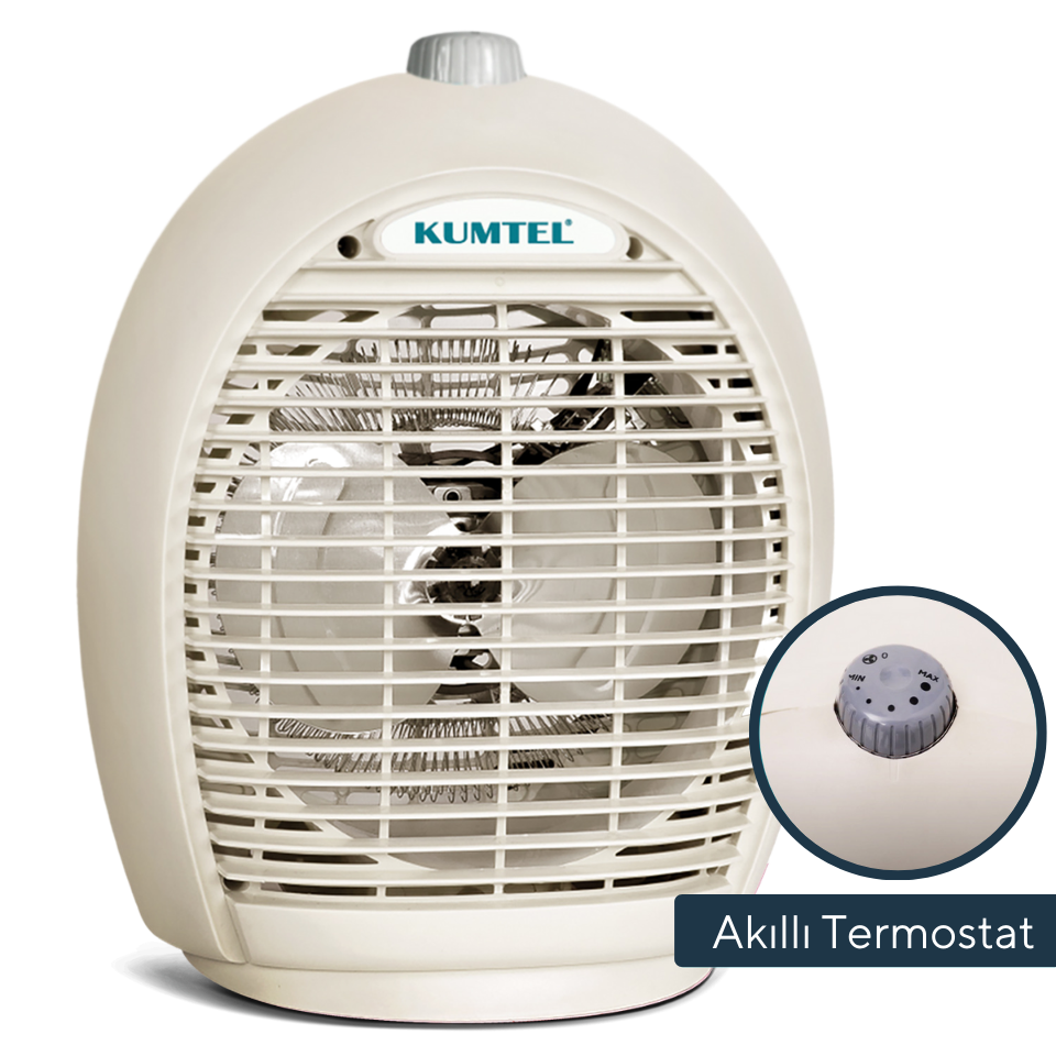 KUMTEL LX 6331 TERMOSTATLI FANLI ISITICI
