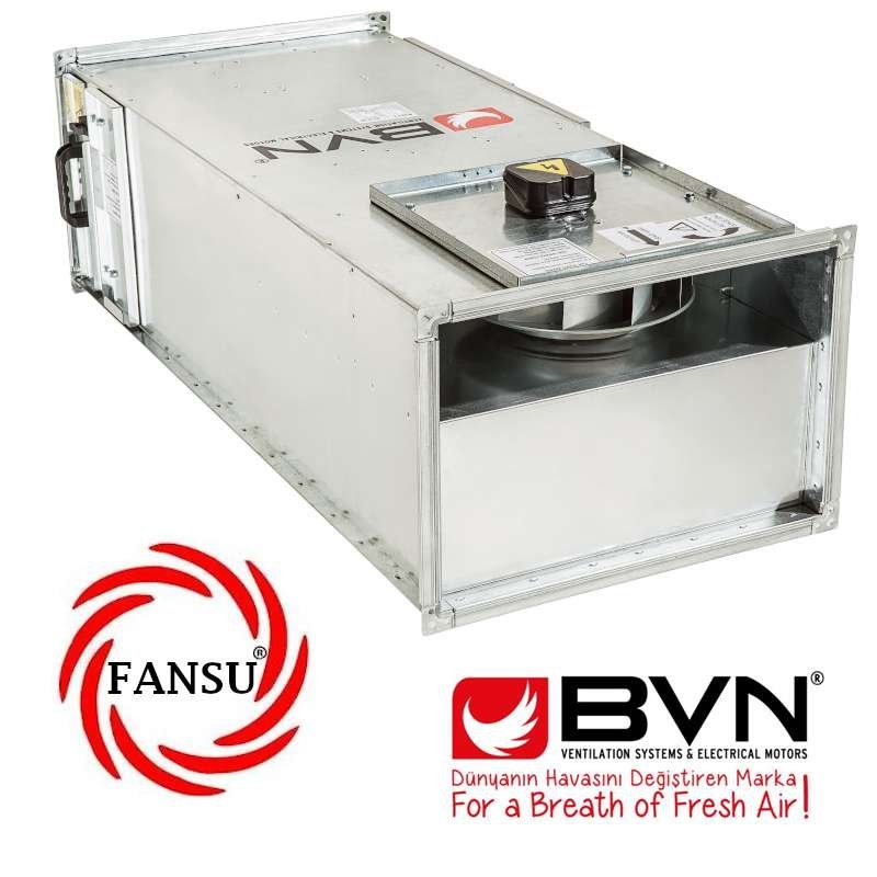 BVN BAHÇIVAN BSH 80-45B KANAL TİPİ SIĞINAK HAVALANDIRMA CİHAZI