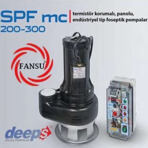 Star Pompa deeps SPF mc 200 T TERMİSTÖR KORUMALI, PANOLU ENDÜSTRİYEL TİP FOSEPTİK DALGIÇ POMPA