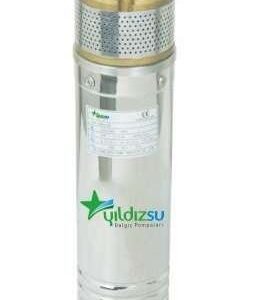 YILDIZSU SKM 100 4 inç SÜRTME FANLI 30M KABLOLU KUMANDA PANOLU DALGIÇ POMPA