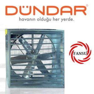 DÜNDAR KF 80 OTOMATİK PANJURLU KUTU FAN