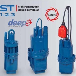 STAR POMPA DEEPS ST 1-40m Elektromanyetik Titreşimli Vibrasyon Dalgıç Pompalar