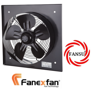 FANEX PDKAF-2M 200 DIŞTAN ROTORLU KARE KASALI AKSİYAL ASPİRATÖR