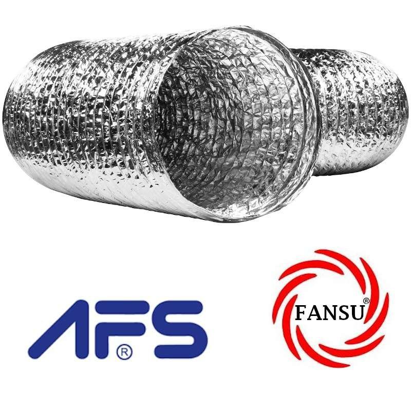 ALUAFS.70 630 mm ALİMÜNYUM FLEXIBLE HAVA KANALI