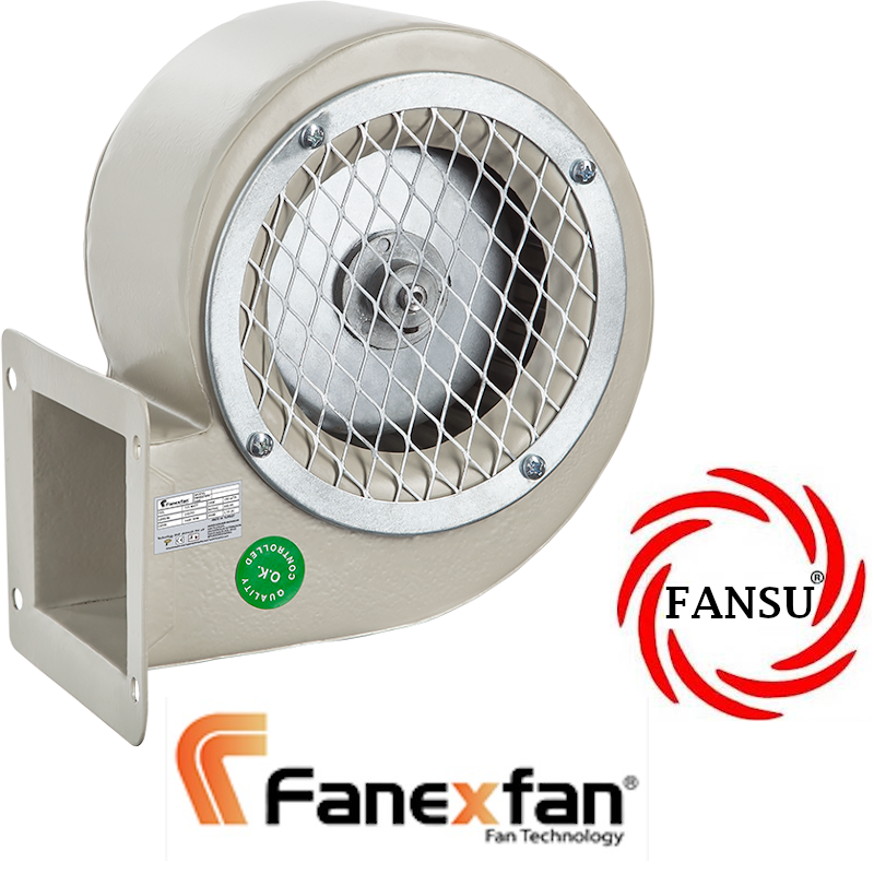 FANEX BTMS 180-70 METAL GÖVDELİ SALYANGOZ FAN