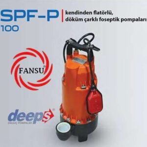 Star Pompa deeps SPF-P 100 M KENDİNDEN FLATÖRLÜ DÖKÜM ÇARKLI FOSEPTİK POMPA