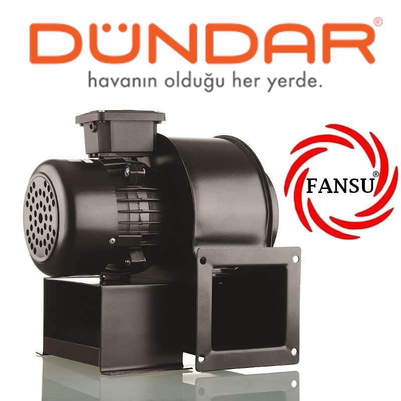 DÜNDAR CM 18.2 RADYAL HARİCİ MOTORLU SALYANGOZ FANI