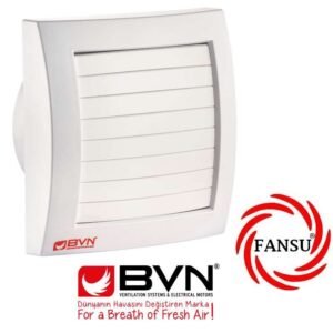 BVN BAHÇIVAN EC 1530 E OTOMATİK PANJURLU PLASTİK BANYO & TUVALET ASPİRATÖRÜ