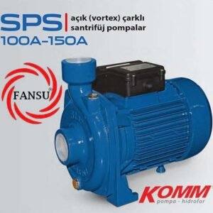 STAR POMPA KOMM SPS 100 A-T Açık (vortex) Çarklı Santrifüj Pompalar