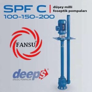 Star Pompa deeps SPF-C 150/2 M DÜŞEY MİLLİ FOSEPTİK DALGIÇ POMPA