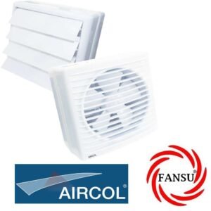 AIRCOL 150C OP (OTOMATİK PANJURLU) CAM VE DUVAR TİPİ PLASTİK AKSİYAL FAN