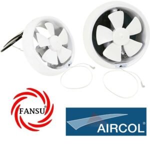 AIRCOL 200 K DEKORATİF KAPAKLI FAN