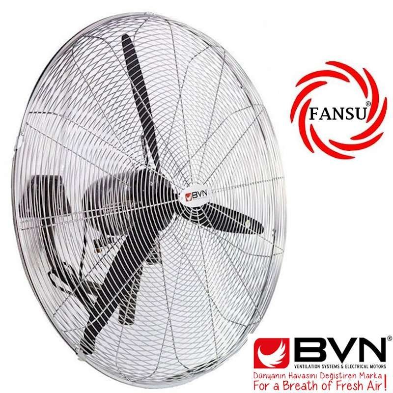 BVN BAHÇIVAN BSV-D 600 DUVAR TİPİ SANAYİ VANTİLATÖRÜ