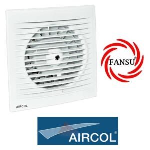 AIRCOL 200 DEKORATİF BANYO & TUVALET COMFORT SERİSİ AKSİYEL PLASTİK ASPİRATÖR