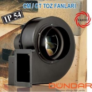 DÜNDAR CT 21.4D SEYREK KANATLI TOZ EMİŞ FANI