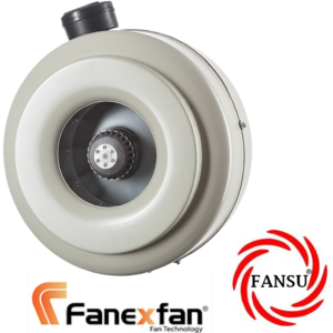 FANEX LKT 125-B GERİYE EĞİMLİ YUVARLAK KANAL TİPİ RADYAL FAN