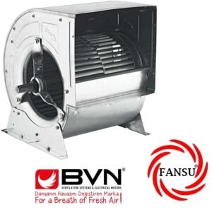 BVN BAHÇIVAN BRV 7/7 ÇİFT EMİŞLİ ALÇAK BASINÇLI ÖNE EĞİMLİ RADYAL FAN (MOTORSUZ)