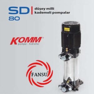 STAR POMPA KOMM 1xSD 80/5 M TEK POMPALI PAKET HİDROFOR