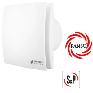 SOLER PALAU S&P DECOR-300 C DESIGN MİNİ AKSİYEL BANYO VE TUVALET FANI