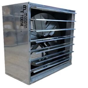 MTA KP 80Χ80 OTOMATİK PANJURLU KARE KASALI KÜMES TAVUÇKU SERA FANI