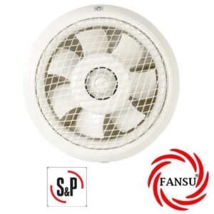 SOLER PALAU S&P HCM-N 225 CAM VE DUVAR TİPİ GERİ AKIŞ PANJURLU AKSİYEL FAN