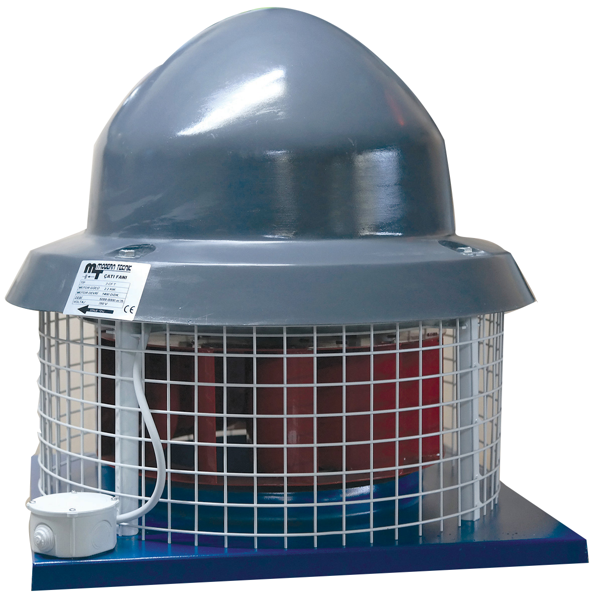 MODERN TEKNİK MTA 1.5 ÇFT TRİFAZE ÇATI FANI